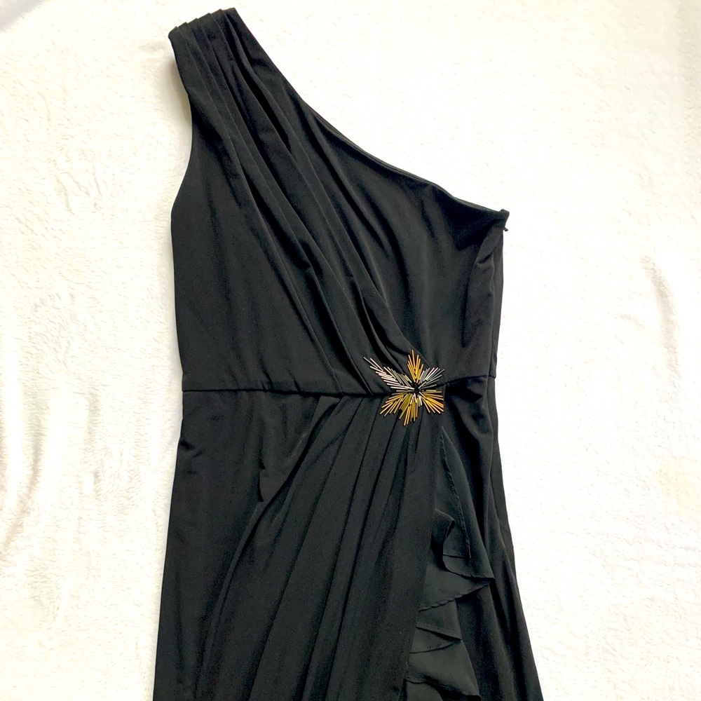 One shoulder cocktail dress